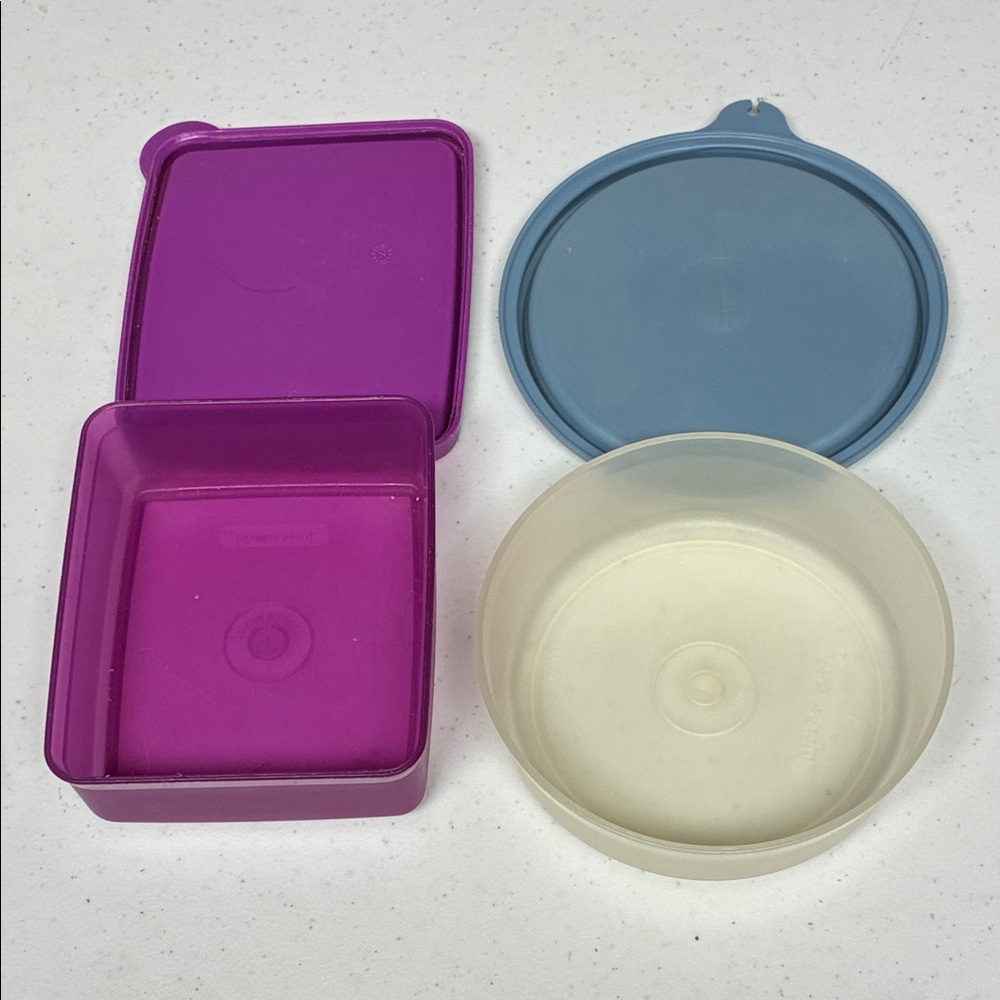 Tupperware Violet and Slate Storage Set - Picture 7 of 7
